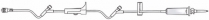 V1423 ADMINISTRATION SET 2 INJ SITE latex free 106" 15DRP