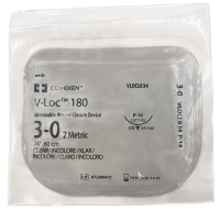 VLOCLO34 SUTURE 3-0 V-LOC 180 CL24, P14 NEEDLE