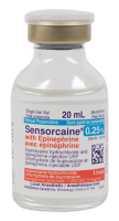 VR44563CA1 SENSORCAINE (BUPIVACAINE) HCI 0.25% W/EPI 10X20ML 1:200M