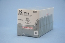 Z497G SUTURE 3-0 PDS II CLEAR W/PS2 NEEDLE 18" 3/8 CIRCLE REV CUT