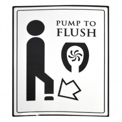 19259 Decal- HT2 Flush Instruction