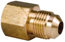 BC66 BRASS FLARE CONNECTOR 3/8" X 3/8" FIP
