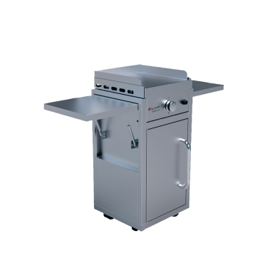 GFE40 LP CK Le Griddle - Wee Griddle with Cart - Propane Gas