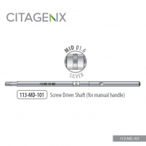 113-MD-101 Mid Driver Shaft