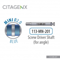 113-MN-201 Mini Driver Shaft for Angle