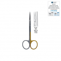 FG-1SC Ciseaux, Iris, Super-Cut, droit 11 cm