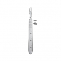 MA-B3M BMT GD - Scalpel handle with scale, # 3 m