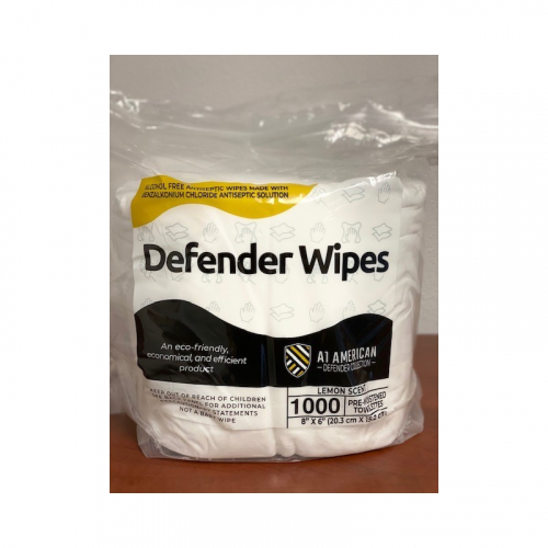 FAWIPE-MC7090 6X8 Defender Wipes -1000 wipes/roll, 4 rolls/case