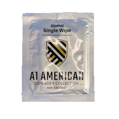 FAWIPEALC-1 Sanitizing wipe pack w/ Alcohol, 1 wipe per pack (1200/CS)