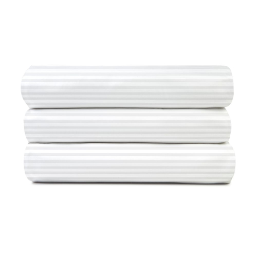  Golden Suite T-250 Sheets White/White 3/8" Stripe (Overstock)