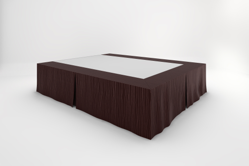  Stream Bedskirts - Earth Brown (Overstock)