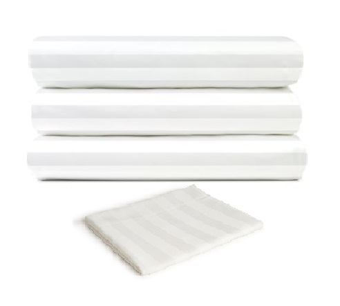  Golden Touch T200/T205 Sheets White/White Stripe (Overstock)