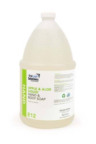 ZECOE12-G #E12-G Liquid Hand Soap Apple Fragrance (4x1gal)