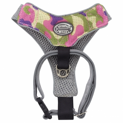 HAOMXX-34 XXS V Mesh Harness Pink Camo
