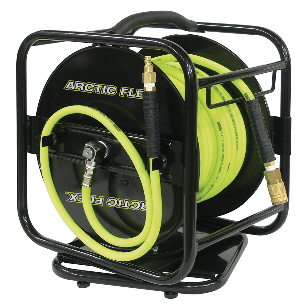 Compressed Air Hose & Reel 1/4 in. x 100 ft. - Canac