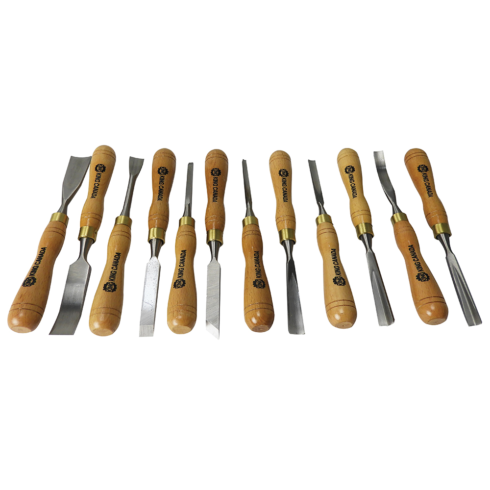 L 12 ciseaux à bois + 2 limes + 4 morceaux de pierre à huile, couteau à  sculpter sur bois, ciseau à bois fait main bricolage professionnel  sculpture sur bois travail du bois