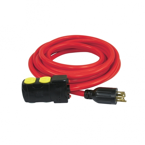 K-L1430R-25 25' GENERATOR EXTENSION CORD WITH RESETS