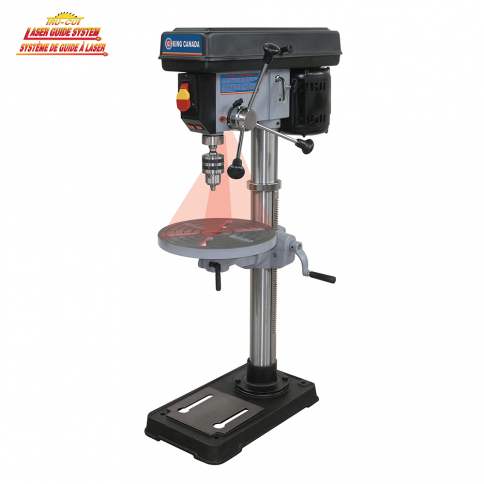 KC-116N 13" BENCH DRILL PRESS WITH DUAL LASER GUIDE SYSTEM