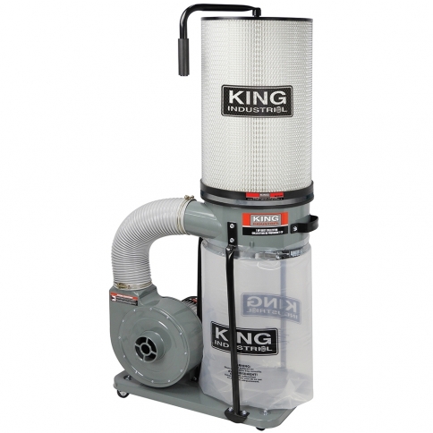KC-2405C/KDCF-2400 1 HP DUST COLLECTOR WITH CANISTER FILTER