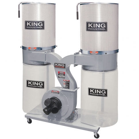 KC-4045C/KDCF-3500 3 HP 2280 CFM DUST COLLECTOR WITH CANISTER FILTER