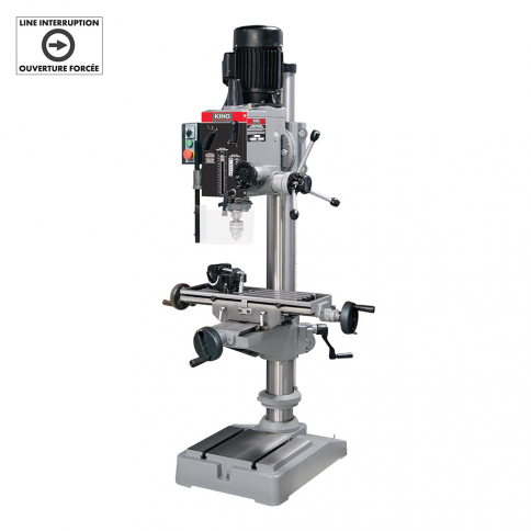 KC-40HC-6 21" GEARHEAD MILLING DRILLING MACHINE (600V, 3 PHASE)