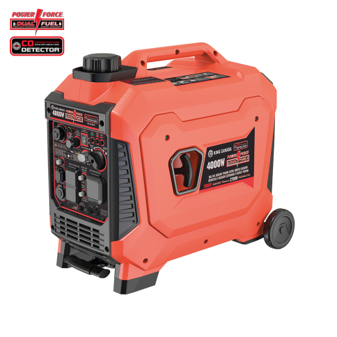 KCG-4000I-DF Génératrice à inverseur électronique à essence/ propane 4000W