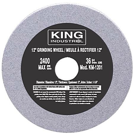 KM-1201 REPLACEMENT 12" -36 GRIT GRINDING WHEEL