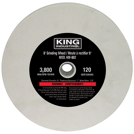 KM-802 REPLACEMENT 8" -120 GRIT GRINDING WHEEL