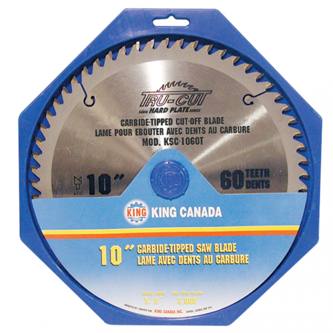 KSC-1060T 10" X 60T TUNGSTEN CARBIDE TIPPED SAW BLADE