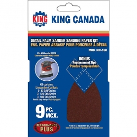 Ensemble d'accessoires pour outil rotatif 180 mcx. KING Canada - Power  Tools, Woodworking and Metalworking Machines by King Canada