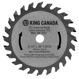 Ensemble mini scie plongeante de 3-1/2 KING Canada - Power Tools