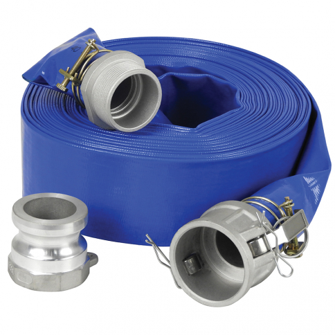 KW-502 2" X 50' PVC DISCHARGE HOSE KIT FOR WATER PUMP