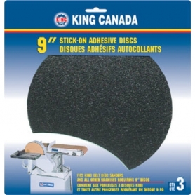SD-9-K-120 3 PC. 9" -120 GRIT WOOD SANDING DISC KIT