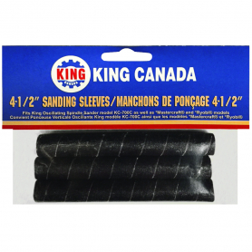 SL-434-K-120 Ensemble manchons de ponçage pour le bois 4-1/2" x 3/4"  120 grains 3 mcx.