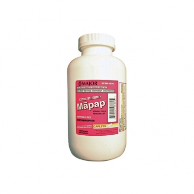 DG-0419-8380 Mapap, 500mg, 1000s, Compare to Tylenol