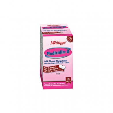 DG-6821-2013 Medicidin-D Allergy Tablets Oral 2/pk, 250pks/box