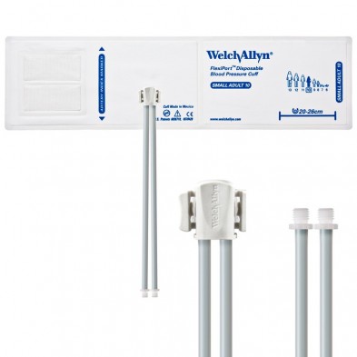 EM-302S-10SC CUFF, SOFT, SM AD, 2-TUBE, SC