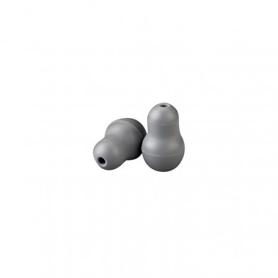 EM-3100-7812 Eartips, Snap-Tight, Soft-Sealing, Large, Gray - 3M