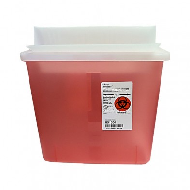 EM-3305-5131 Sharp Container - 5 quart Sage Transparent Red