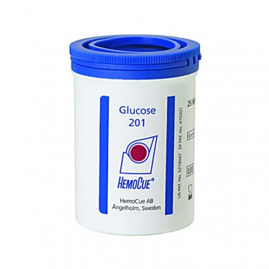 EM-6206-0706 Hemocue Glucose 201 Microcurvettes, 100/box