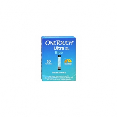 EM-6211-0244 One Touch Ultra Blue Test Strips 50/vial