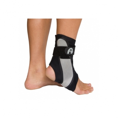 EM-6322-2TMR Orthopedic A60 Adult Ankle Brace, Black,Sz Med. Right