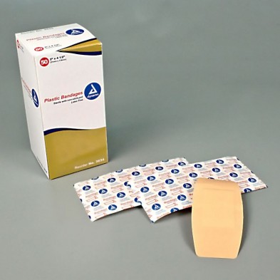 EM-6323-3634 X-Large Bandage 2"x4.5" Sheer Sterile 50/box