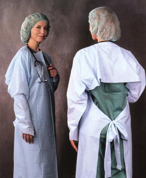 EM-6489-0235 Gown Personal Protection, Level 3 Fluid Protection, 15/bx