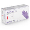 EM-6500-5054 Nitracare LF Nitrile Exam Glove, PFT, Large 100/bx