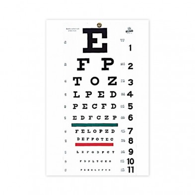 EM-6502-1240 Snellan Eye Chart
