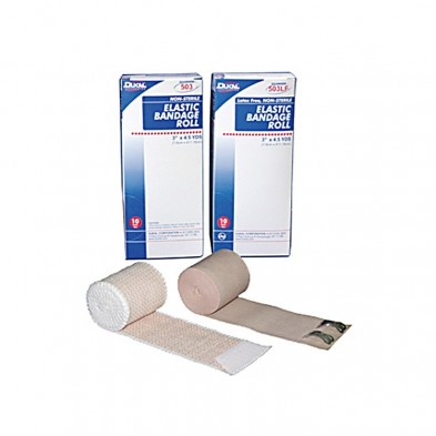 EM-6630-0512 Elastic Bandage, 2", LF, Double Velcro, 10/box