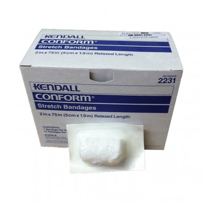 EM-6631-2231 2" x 75" Conform Sterile Gauze 12/box
