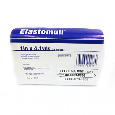 EM-6631-8000 Elastomull 1" x 4.1 yards 24 rolls/bag