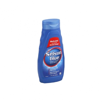 EM-6760-6322 Selsun Blue Medicated Dandruff Shampoo 11 Oz (2 Pack)